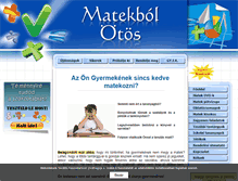 Tablet Screenshot of matek.info
